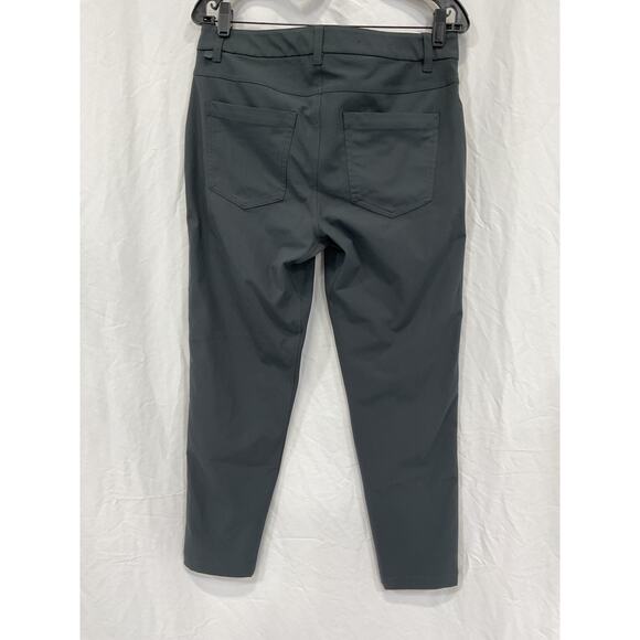 Lululemon 'Abc' Black Elastomultiester Slim-Fit 5 Pocket Pant Size 30 - Picture 3 of 5